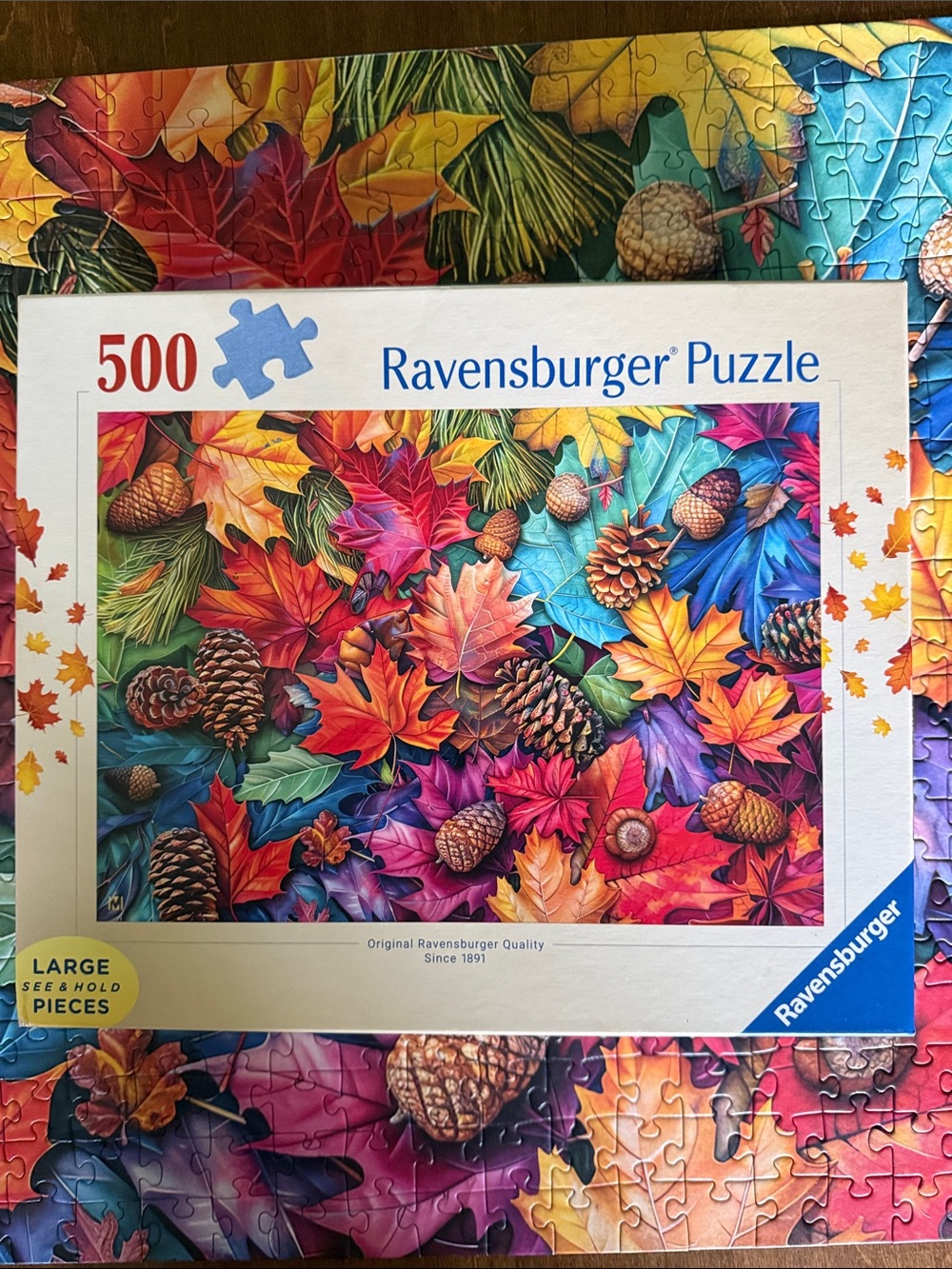 Ravensburger Autumn Riches 599 large piece puzzle